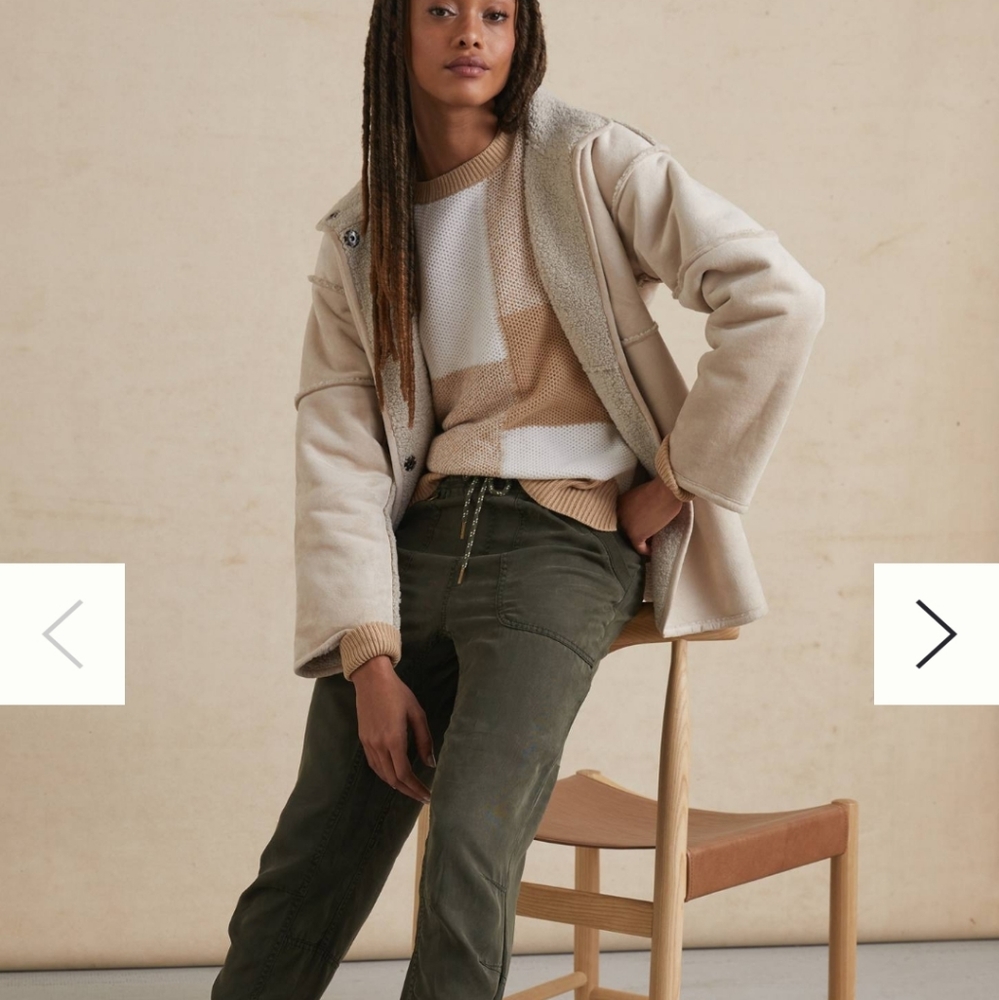 Anthropologie khaki joggers